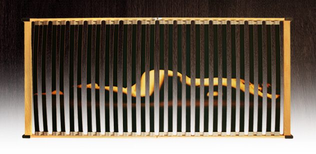 bedframework / bedspring strips with imprint