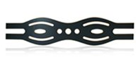 bedspring strips with individual form and carbon