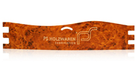 bedspring strips with wooden structure and logo impressing