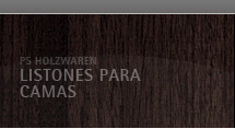 PS Holzwaren listones para camas